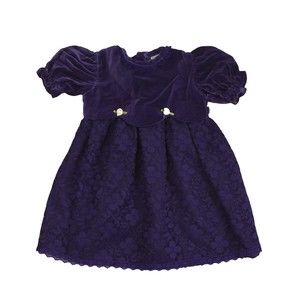 Teddy's Choice Girls Purple Special Occasion Dress size: 12 Months